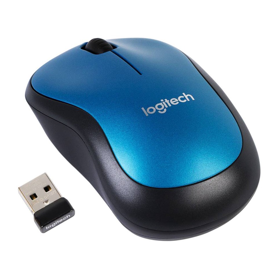 Mouse Óptico Inalámbrico Logitech M185 910-003636 USB