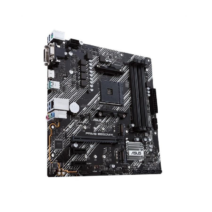 Tarjeta Madre Asus Prime B550M-K AM4 Micro ATX Para Ryzen 3a y 5a Generación