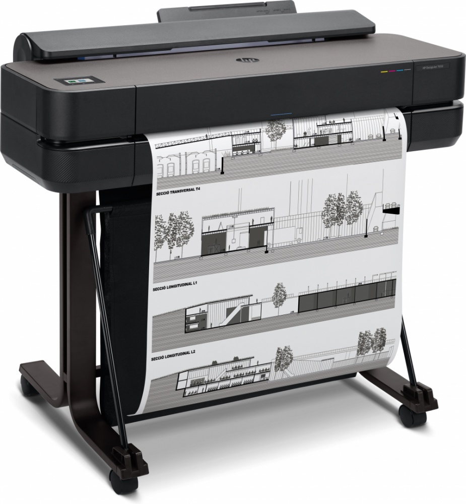 Plotter HP DesignJet T650 24" Color Inyección Print