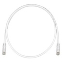 Patchcord panduit/cat 6/tx6/2.01 mts/ color blanco/(utpsp7y)