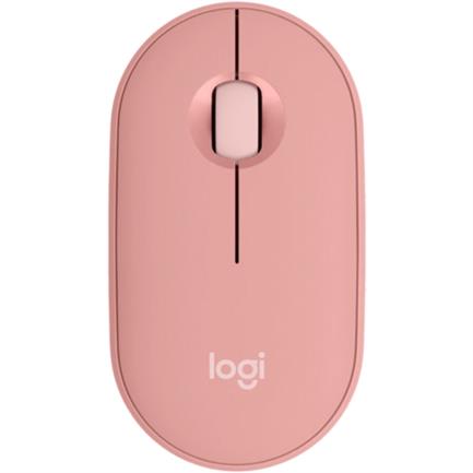 Mouse logitech pebble 2 m350s bt multidisp silent rose (910-007048)