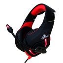 Diadema Headset Yeyian Wicked S3000 Gamer Negra con Rojo USB