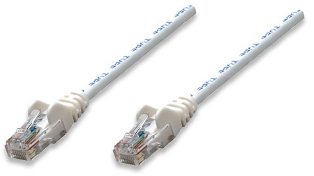 Cable patch cat 6, 2.0m( 7.0f) intellinet utp blanco 341967