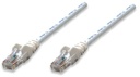 Cable patch cat 6, 2.0m( 7.0f) intellinet utp blanco 341967