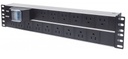 Barra pdu intellinet 15 cont gab/rack 2u vs cortos 714075