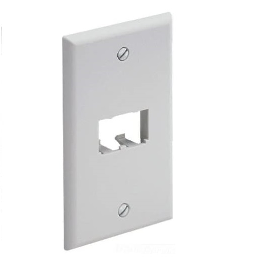 Placa Frontal Vertical Panduit CFP2IW Con 1 Salida Para 2 Módulos Mini-Com