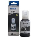 Botella de Tinta Epson Ecotank T534 Negra Pigmento Serie M T534120-AL