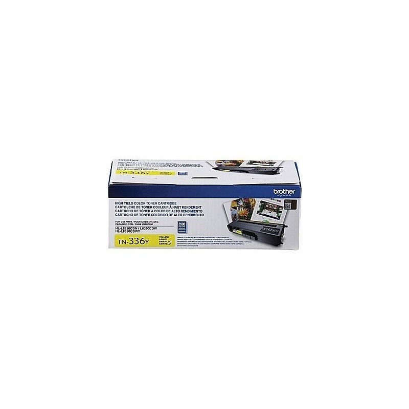 Toner brother tn336y amarillo 3,500 pag p/hll8250cdn,8350cdw/mfc8850cd