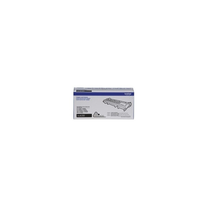 Toner brother tn630 negro 1,200 paginas p/hll2360dw/dcpl2540dw/mfcl270