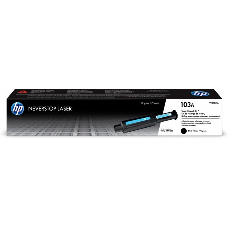 Kit de Recarga de Tóner Original HP Láser 103A Negro W1103A