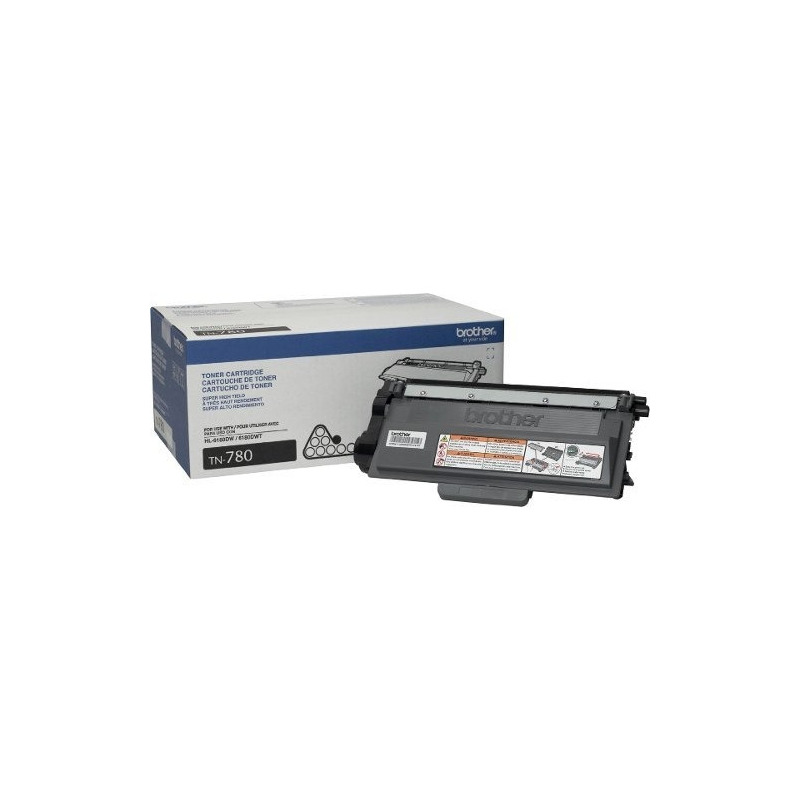 Toner brother negro tn780 12,000 pags. para hl6180dw, mfc8950dw etc