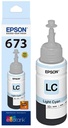Tanque de Tinta EcoTank Epson 673 Cyan Claro 70ml