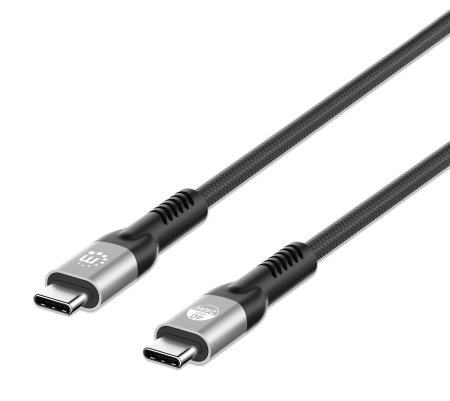 Manhattan Cable USB-C Macho - USB-C Macho, 1 Metro