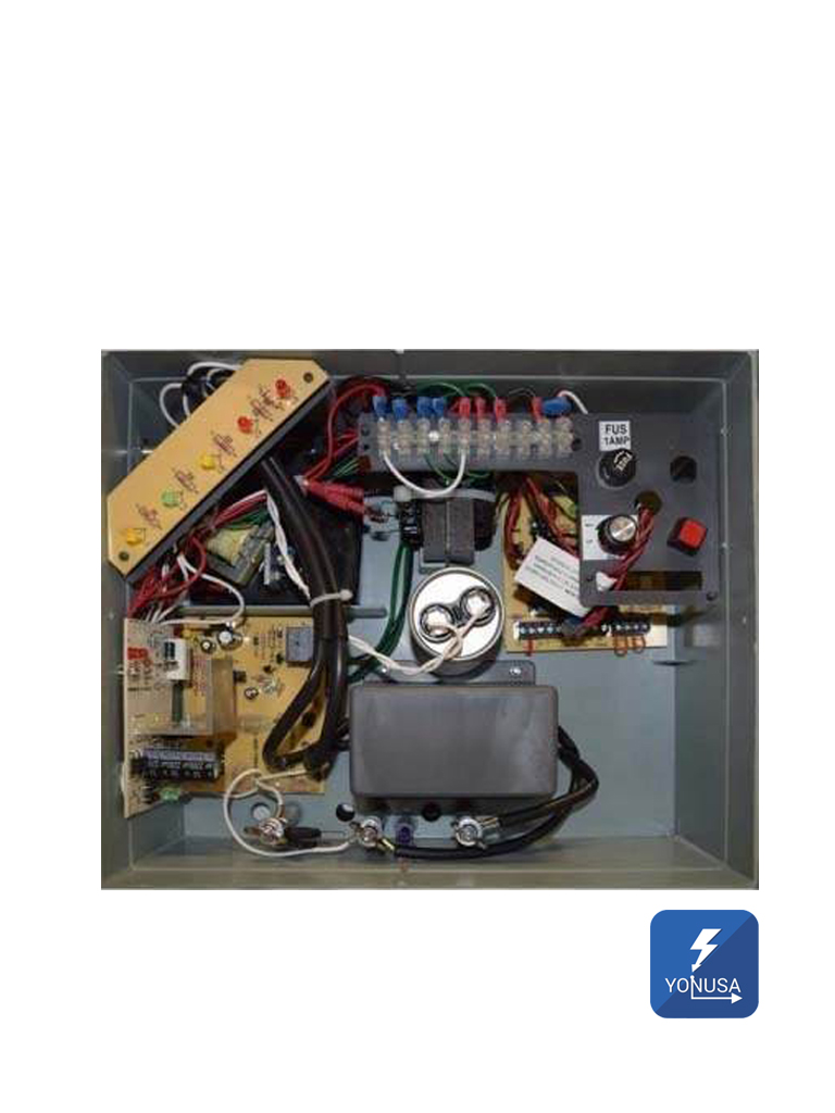 Energizador De Cerca Electrificada Antiplantas Yonusa EY 10000 127 AF Con Interface Hasta 2000 Metros Perimetrales O 10000 Metro