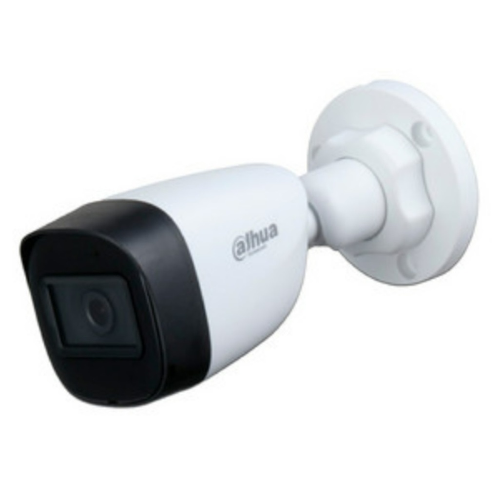Cámara CCTV Bullet IR Dahua DH-HAC-HFW1200CN-A Para Interiores Exteriores Inalámbrico 1920x1080 Pixeles Día Noche