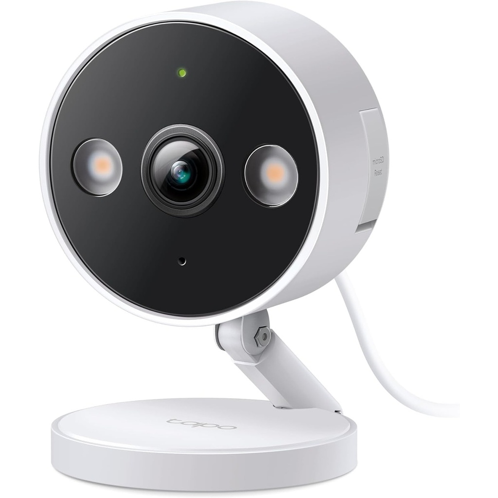 Cámara CCTV IP Bullet IR Interiores/Exteriores TP-Link TAPO C120 Alámbrico/Inalámbrico 2560x1440 Pixeles Día/Noche