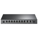Switch TP-Link Gigabit Ethernet TL-SG1210PP 10Puertos 10/100/1000Mbps 20Gbit/s 4000 Entradas No Administrable