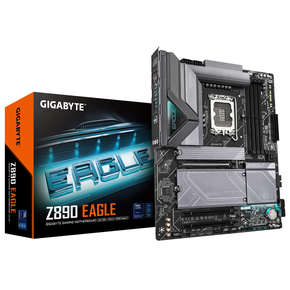 Tarjeta madre gigabyte z890 eagle socket 1851 4*ddr5 8800mhz dp atx