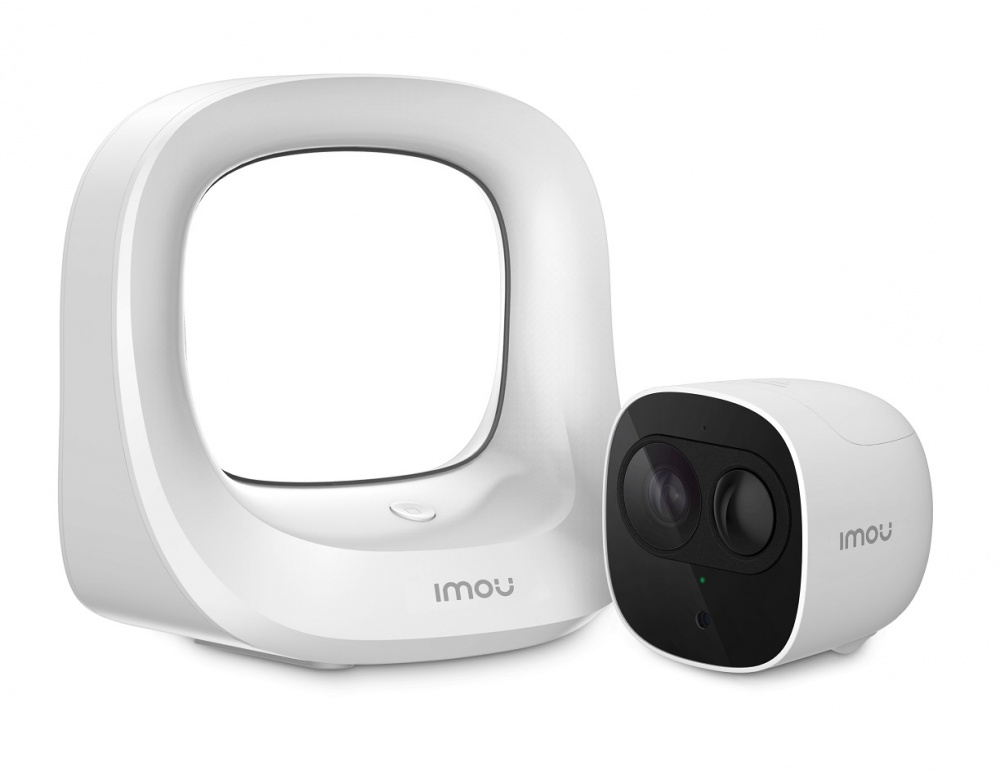 Cámara IP Imou Dahua Smart WiFi Bullet Para Interiores/Exteriores Cell Pro Inalámbrico 1920x1080 Pixeles Día/Noche Incluye Hub