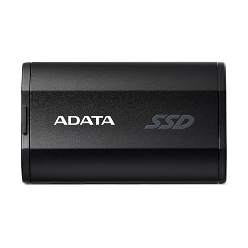 Ssd externo adata sd810 1000gb. interfaz usb 3.2 gen 2 x2 - puerto usb-c. color negro. numero de parte sd810-1000g-cbk