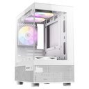 Gabinete Antec Cx200m RGB Elite Mini Tower Micro ATX ITX 5 Ventiladores ARGB Instalados