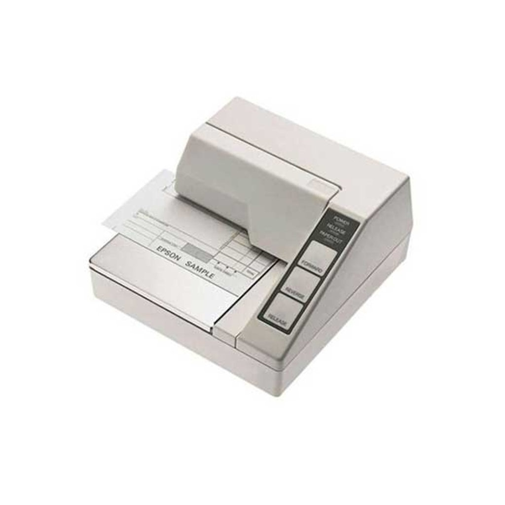 Impresora De Cheques Epson TM-U295 Alámbrico Serial Blanco y Negro