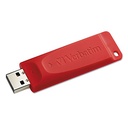 Memoria usb verbatim flash 2.0 store "n" go 8gb - rojo