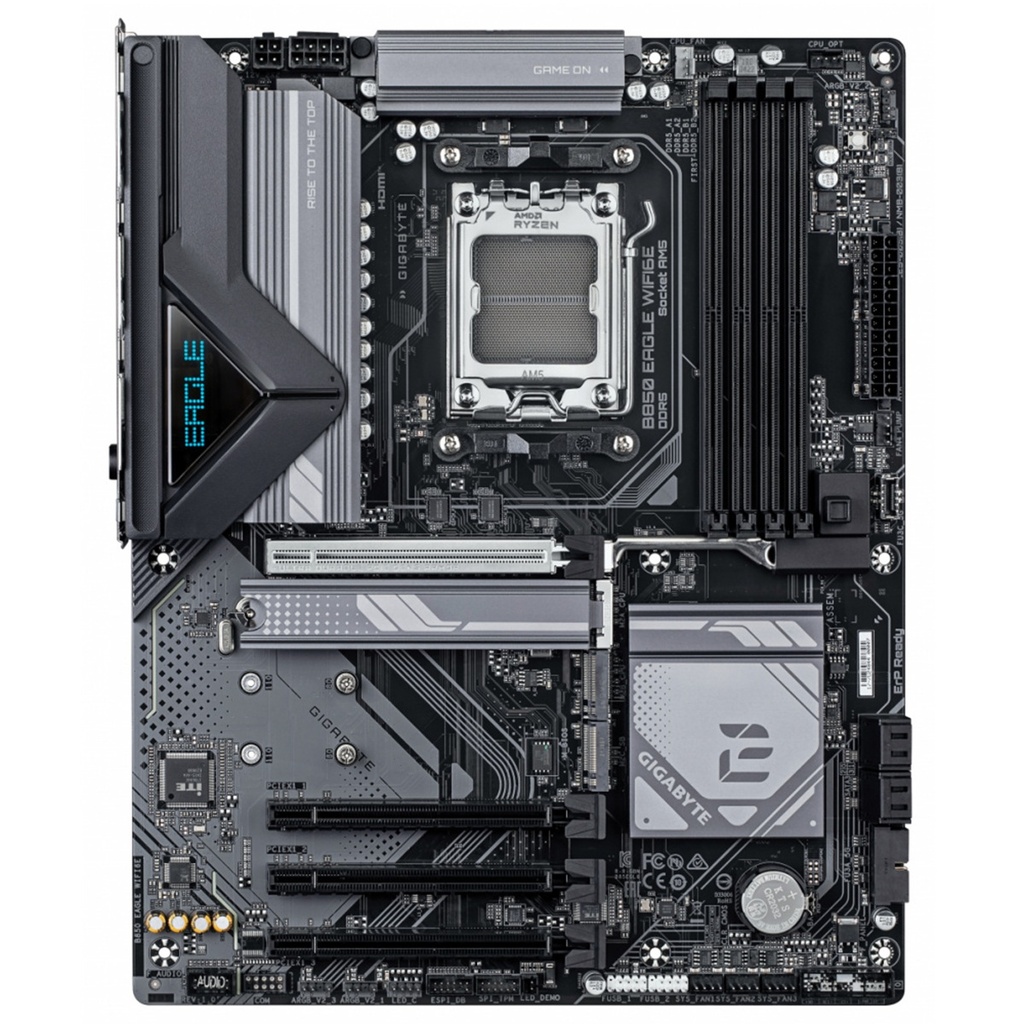 Tarjeta Madre Gigabyte B850 EAGLE WIFI6E ATX S-AM5 AMD B850 256GB DDR5 HDMI/DP Para AMD