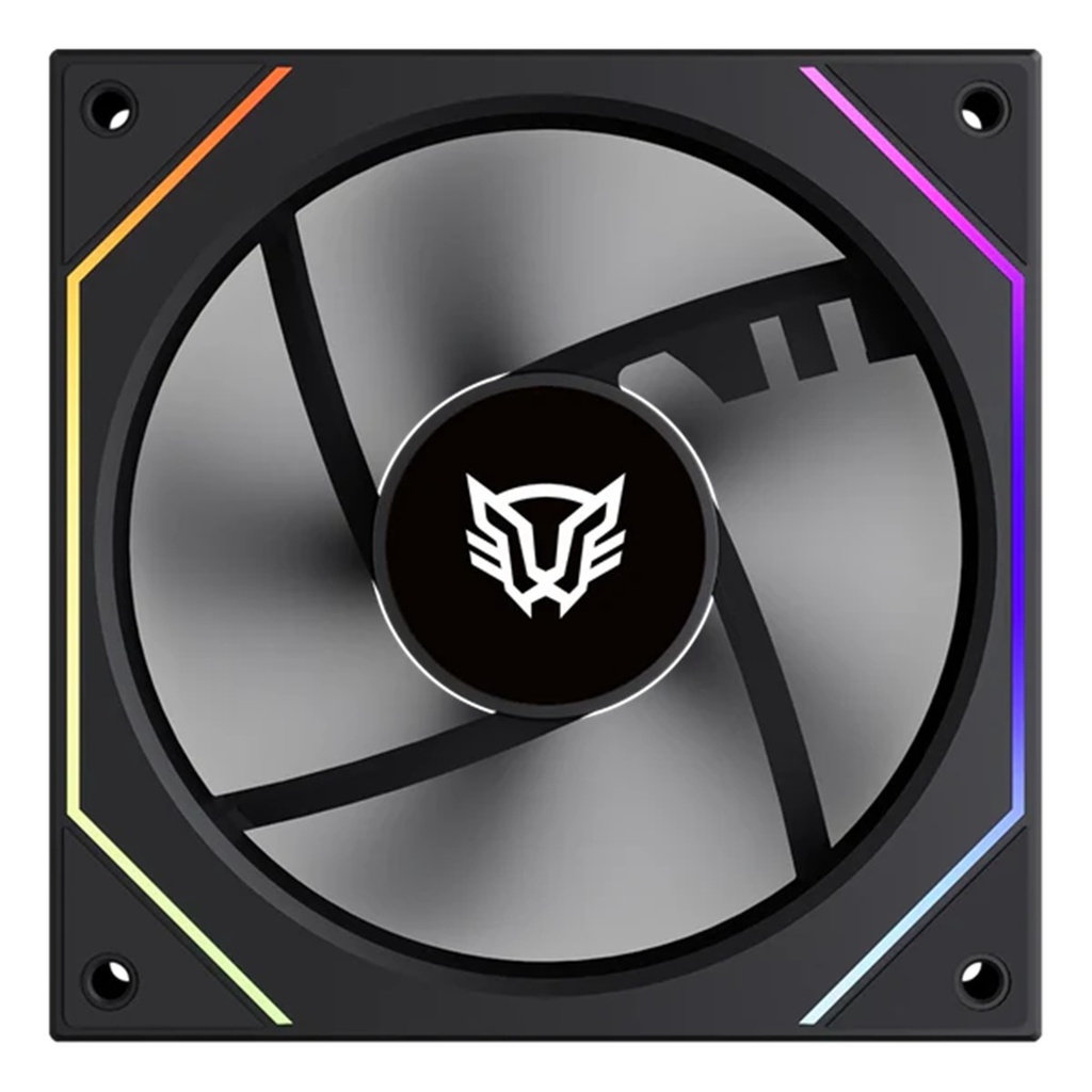 Ventilador Para PC Balam Rush Eolox Link EXL95R120mm 600-1800 RPM PWM 4 pin Aurea RGB Legend Aspas Inversas 