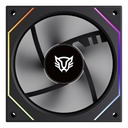 Ventilador Para PC Balam Rush Eolox Link EXL95R120mm 600-1800 RPM PWM 4 pin Aurea RGB Legend Aspas Inversas 