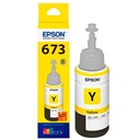 Botella epson ecotank foto t673 amarillo l800/l1800 70ml (t673420-al)
