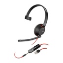 Monoaural con Micrófono Poly Blackwire 5210 Alámbrico USB A