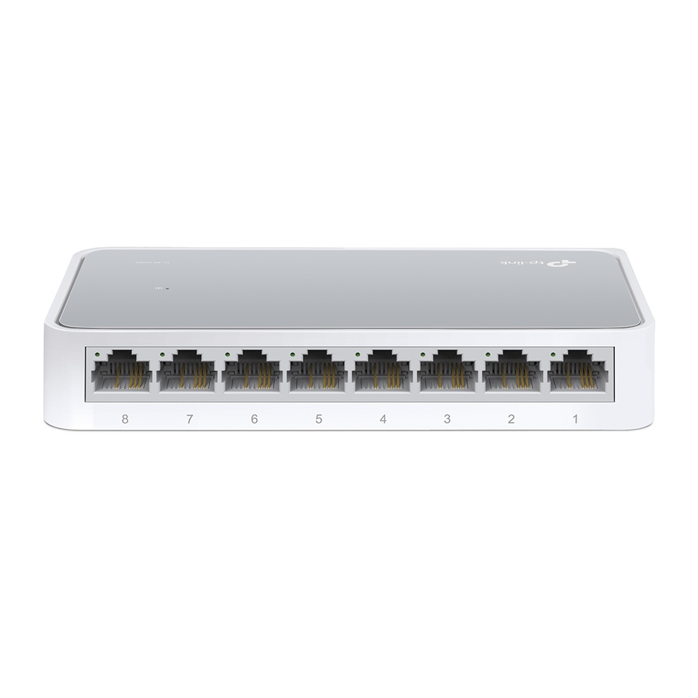 Switch TP-Link Fast Ethernet TL-SF1008D 10/100Mbps 1.6Gbit/s 8 Puertos 1000 Entradas No Administrable