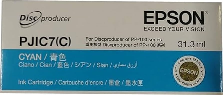 Tinta epson stylus cyan ink pp-100