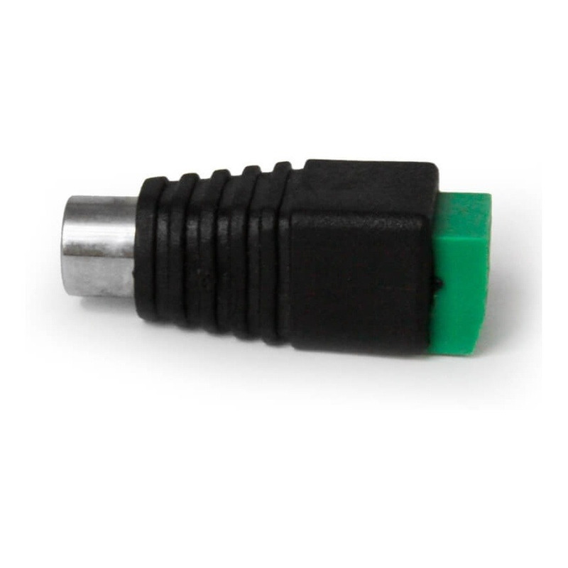Conector qian qay-60305 cat5-cat6 utp audio / rca hembra / video