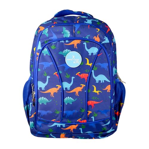 Mochila Escolar Infantil Modelo Brooklyn Dinosaurios - Perfect Choice - PC-085300