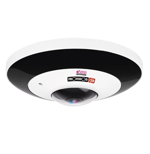Provision-ISR Cámara de Seguridad IP Fisheye IR para Interiores/Exteriores FEI-360IPN-V3, Alámbrico, 2160 x 2160 Pixeles, Día/Noche