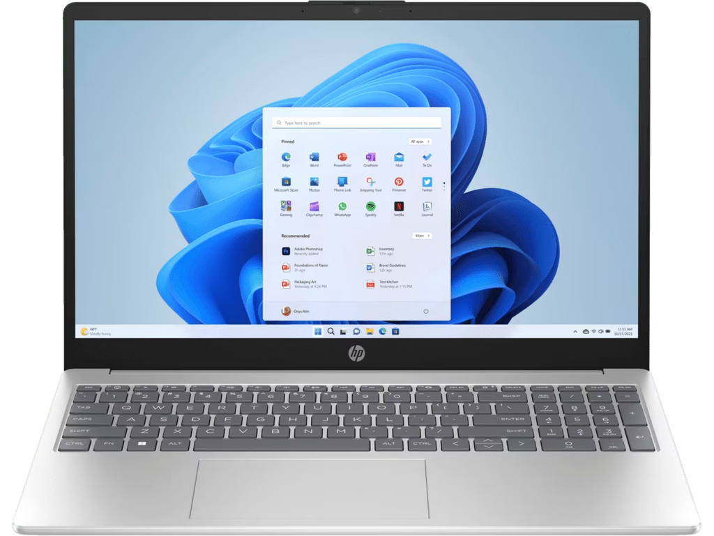 Hp 15-fc0080la Ryzen 7 16gb Ram 512gb Ssd + Microsoft 365 Color Plateado