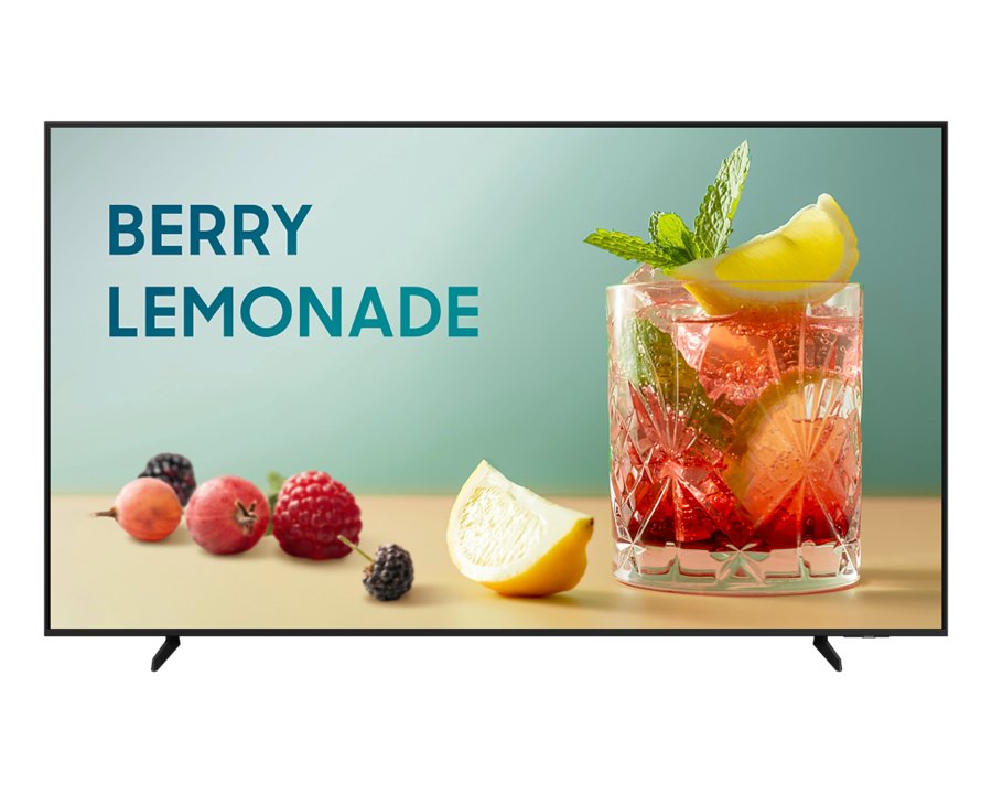 Television led samsung 75 biz tv , smart tv serie be75f-h, 4k uhd 3840x2160, 3 años garantia, señalizacion digital basica, apps smart, usb, hdmi, 16