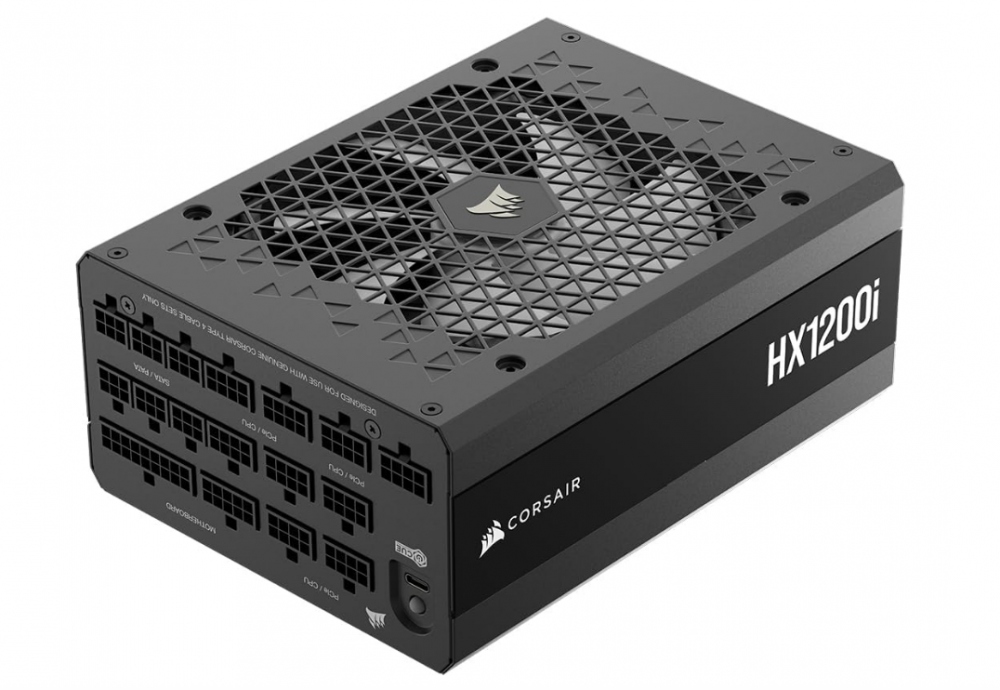 Fuente de Poder Corsair HX1200i 80 PLUS Platinum ATX, Modular, 24-pin ATX, 140mm, 1200W