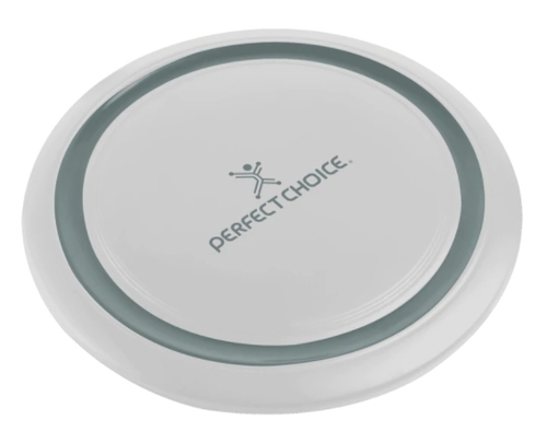 Cargador inalámbrico qi  perfect choice pc-240846 - blanco