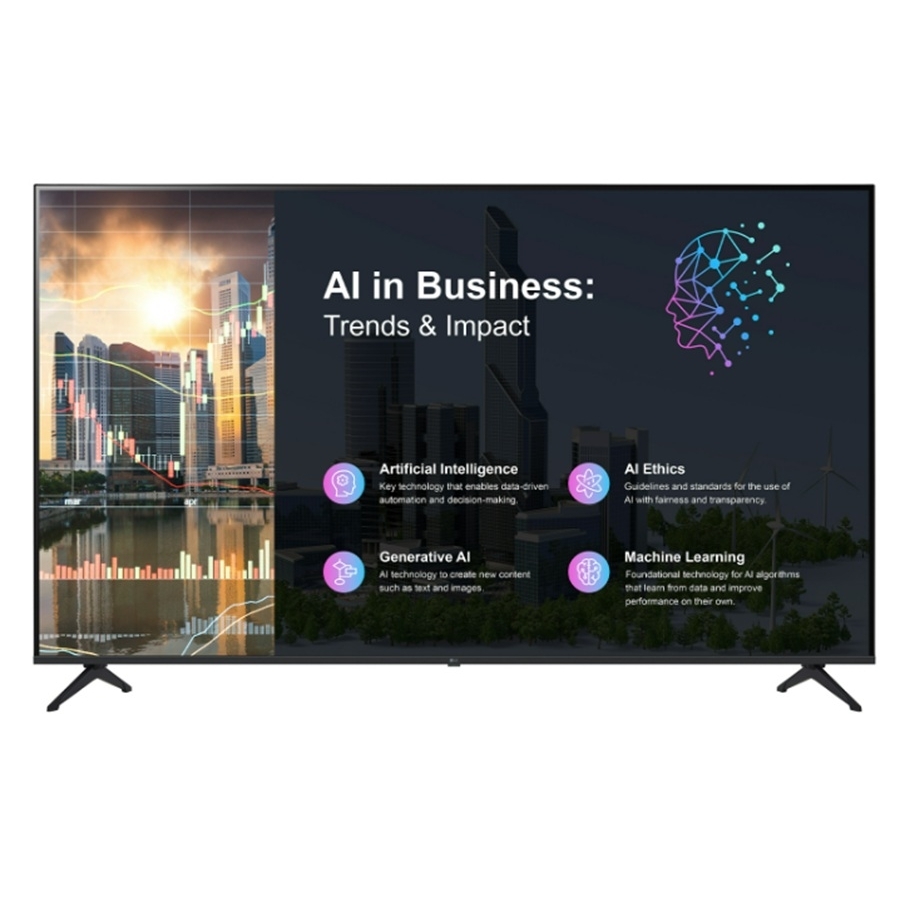 Television led lg 86 plg uhd tv signage 300 nits 16 7 webos 25 8ms 60hz audio 10w x 2 smart home , navegador web, hdmi 2.0 usb 2.0 rs232 vesa 200 x 300
