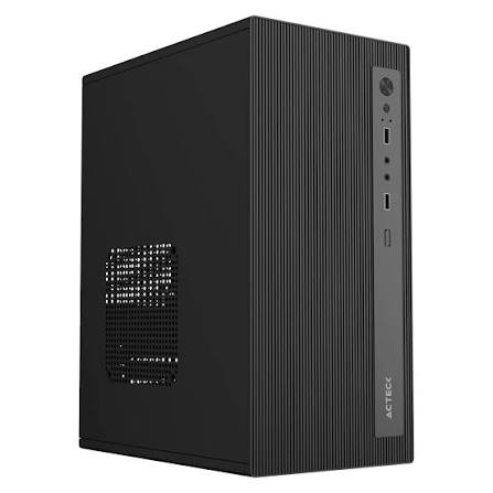 Gabinete Acteck Performance Mini Iii Gi215m, Mini Tower, Micro-atx, Fuente 500w, Negro 