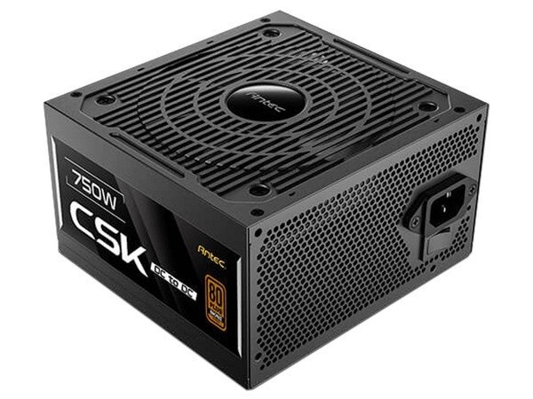 Fuente de Poder Antec CSK750 DC - 750 W · 80 Plus Bronze | PCI-E 5.1 - ATX