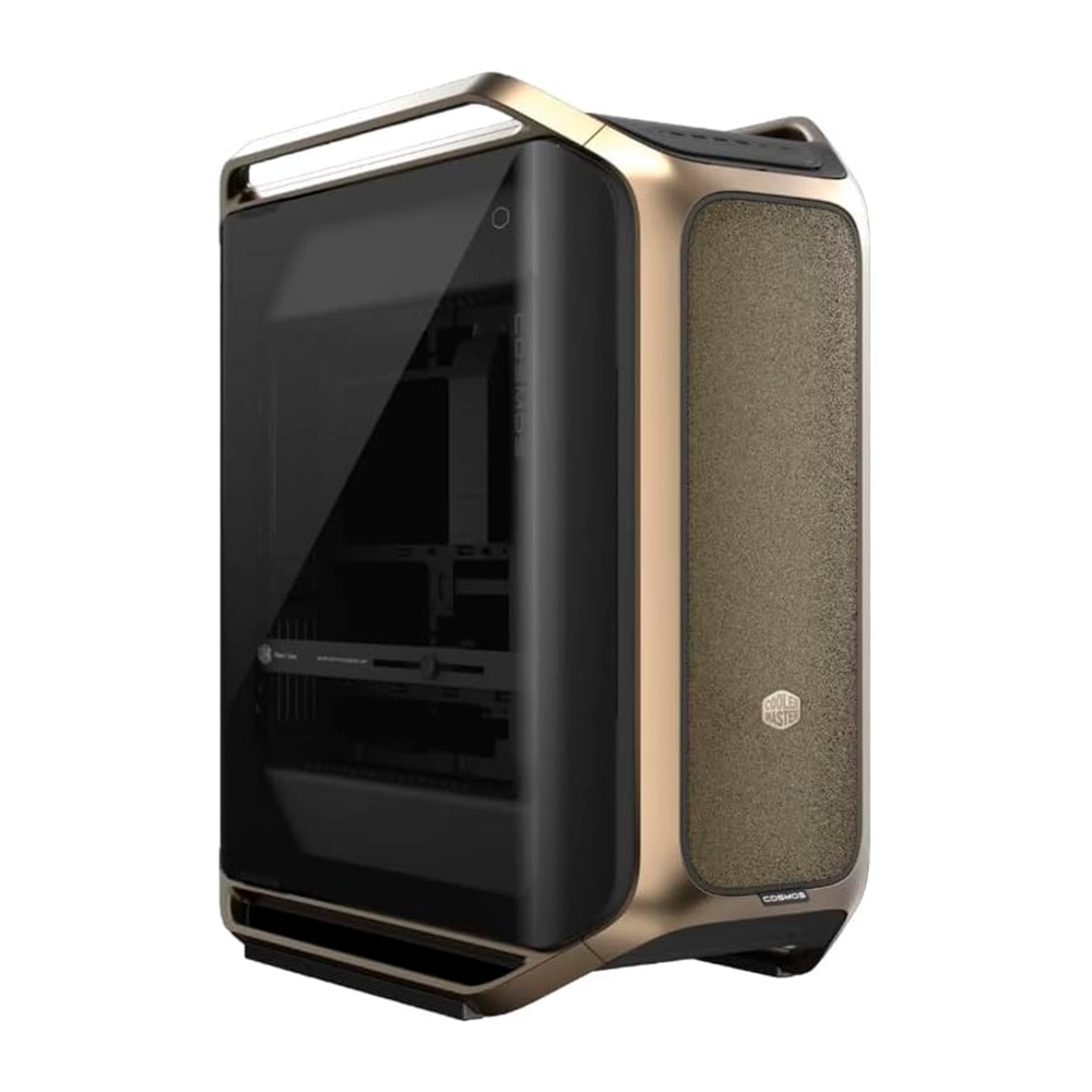 Gabinete Cooler Master COSMOS ALPHA Gold / Full Tower / E-ATX / Vidrio Templado / USB-C / C700-GGNN-S00