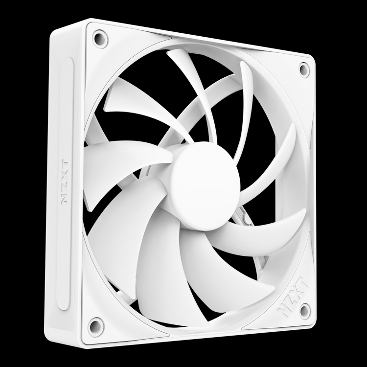 Ventilador NZXT F120Q, 120mm, 1700RPM, Blanco, RF-Q12SF-W2