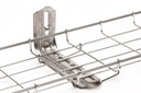 Ménsula CHAROFIL MG-60-100EZ Omega Tipo L 110mm Para Montar Charola De 50 - 100mm En Pared o Muro