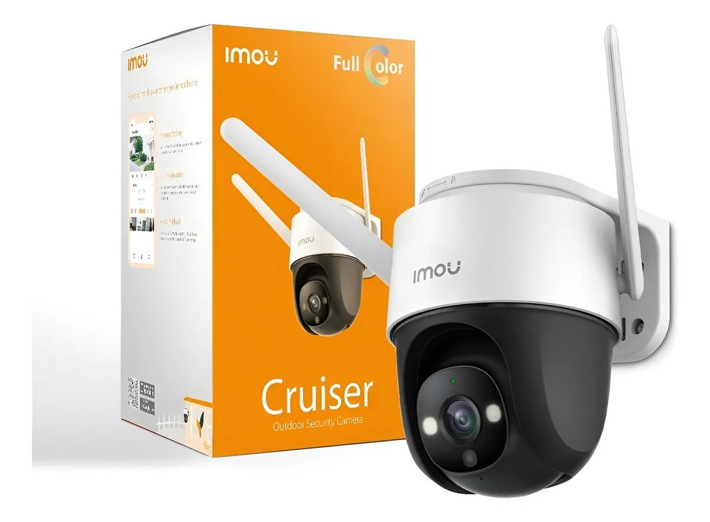 Camara ip imou ipc-s41fen cruiser se+ 4 mp wifi pt h.264 autotacking
