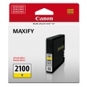 Cartucho de Tinta Canon PGI 2100Y 9318B001AA Amarillo 700 Páginas Maxify