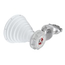 Antena sectorial simétrica gen2 de 30° 5180-6400 mhz, 18.5 dbi con soporte mejorado, listas para twisport sin pérdida